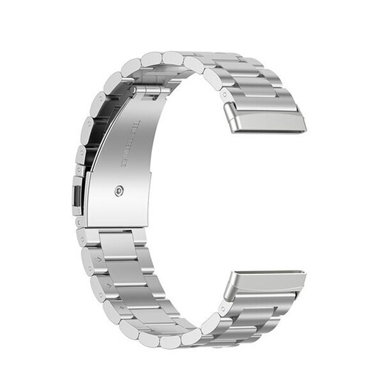 Metalliranneke Fitbit Versa 3 / Sense Hopea