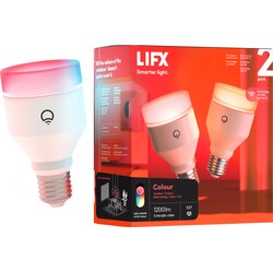 LIFX Colour LED lamppu E27 (2 kpl)