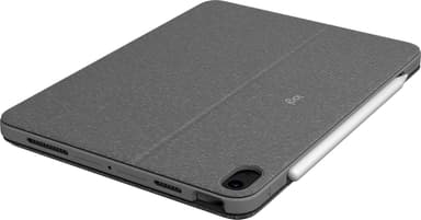 Logitech Combo Touch iPad Air suojakuori näppäimistöllä (harmaa)