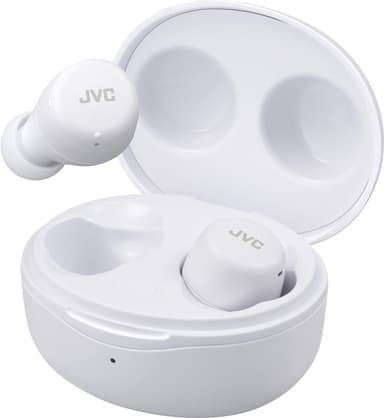 JVC Gumy Mini HA-A5T täysin langattomat in-ear kuulokkeet (valkoinen)