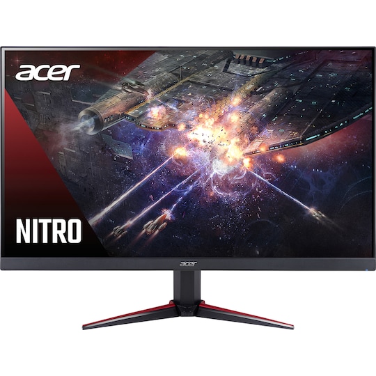 Acer Nitro VG0 23,8" pelinäyttö VG240Y (musta/punainen)
