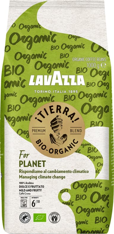 Lavazza Tierra Bio-Organic kahvipavut 3238