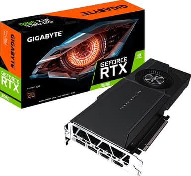 Gigabyte Geforce RTX 3080 TURBO 10GB V2.0 (LHR) näytönohjain
