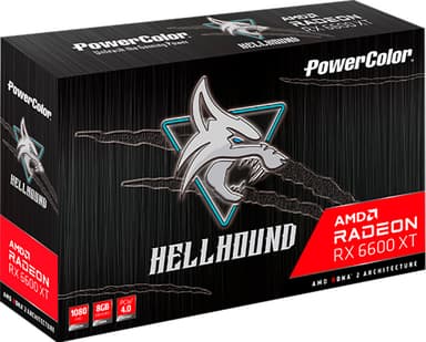 PowerColor HELLHOUND RX 6600XT 8GB näytönohjain