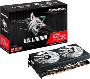PowerColor HELLHOUND RX 6600XT 8GB näytönohjain
