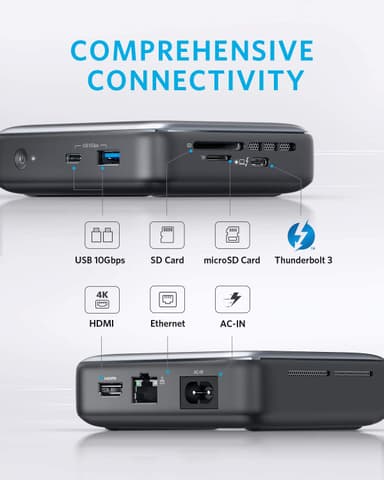 Anker PowerExpand Thunderbolt 3 7-in-1 telakointiasema