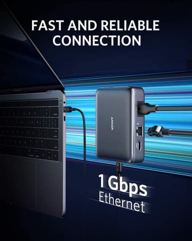 Anker PowerExpand Thunderbolt 3 7-in-1 telakointiasema