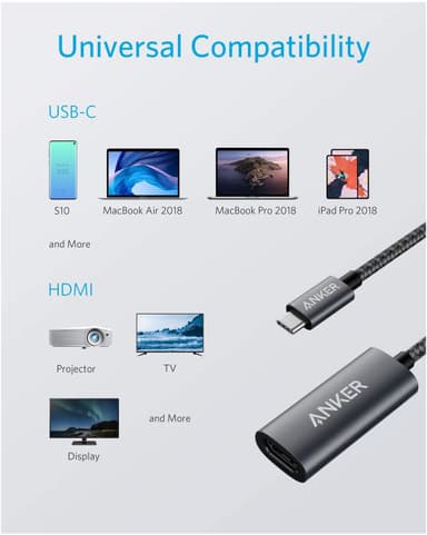 Anker PowerExpand+ USB C - HDMI adapteri