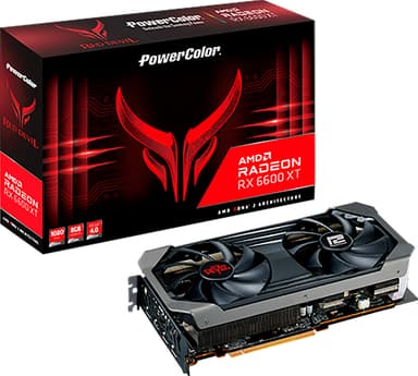 PowerColor Red Devil RX 6600XT Ultimate 8GB näytönohjain