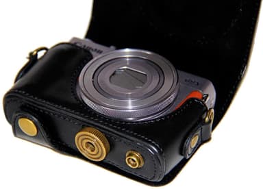 Kamerakotelo Canon G9X PU-nahka musta