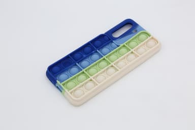 Samsung Galaxy S21 Plus Cover Fidget Bubbles Sininen / Vihreä / Valkoinen