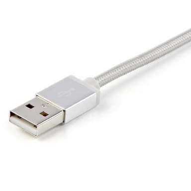 StarTech.com LTCUB1MGR, 1 m, USB A, Micro-USB B, USB 2.0, 480 Mbit/s, Hopea