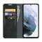 Samsung Galaxy S21 FE Lompakkokotelo PU Nahka / TPU Musta