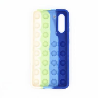 Samsung Galaxy S21 Cover Fidget Bubbles Sininen / Vihreä / Valkoinen
