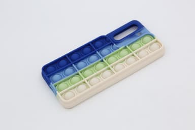 Samsung Galaxy S21 Cover Fidget Bubbles Sininen / Vihreä / Valkoinen