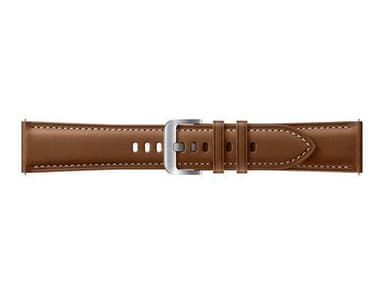 Samsung ET-SLR84, Yhtye, Ruskea, Samsung, Galaxy Watch, Galaxy Watch3, Aito nahka, Hopea