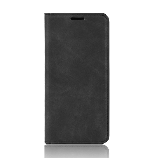 iPhone 12 Pro Max lompakkokotelo PU-nahka / TPU musta