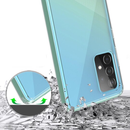 Samsung Galaxy A32: n on oltava läpinäkyvä TPU / akryyli
