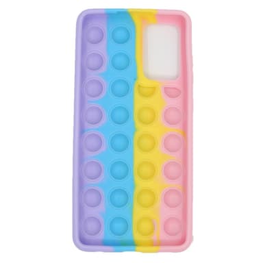 Samsung Galaxy A72 kuori Fidget-kuplat vaaleanpunainen / keltainen / sininen / violetti
