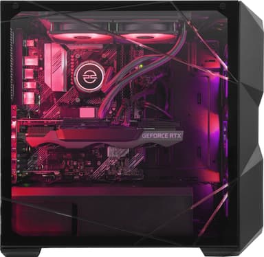 PCSpecialist Fusion R7Xi pelitietokone R7X/16/2512/3080TI