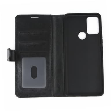 Moto G50 lompakkokotelo PU-nahka / TPU musta