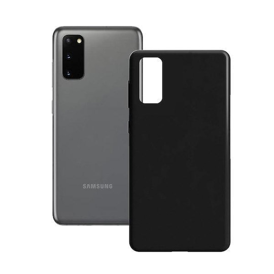 Puhelinsuoja Samsung Galaxy S20 Contact Silk TPU Musta