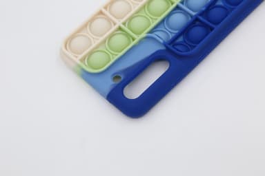 Samsung Galaxy S21 Plus Cover Fidget Bubbles Sininen / Vihreä / Valkoinen