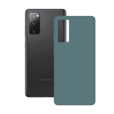 Puhelinsuoja Samsung Galaxy S20 FE 5G KSIX Silk TPU Vihreä