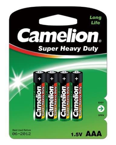 Camelion AAA/LR03, Super Heavy Duty, 4 kpl