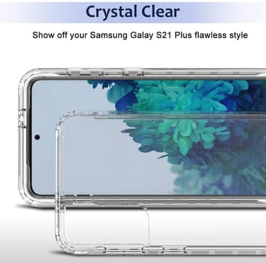 Samsung Galaxy S21 tarvitsee läpinäkyvän TPU / akryyli