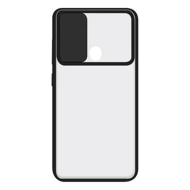 Matkapuhelimen kotelo, jossa TPU Edge -ominaisuus Samsung Galaxy A21 KSIX Duo Soft Cam Protect Musta