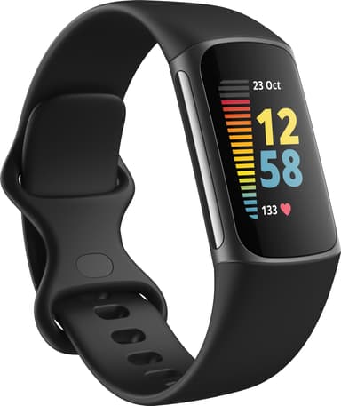 Fitbit Charge 5 aktiivisuusranneke (Black/Graphite)