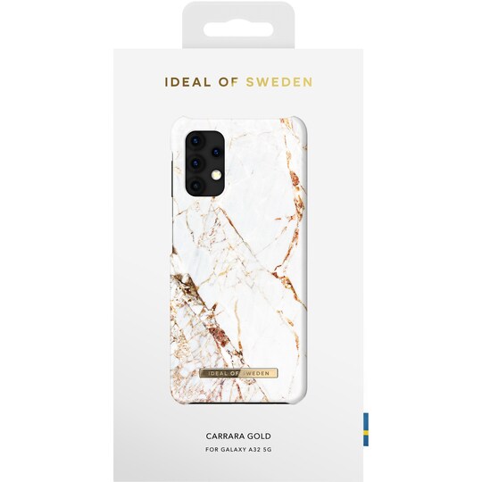 iDeal of Sweden Samsung Galaxy A32 5G suojakuori (Carrara Gold)