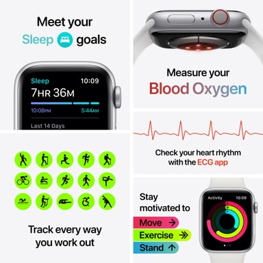 Apple Watch Series 6 40mm GPS+Cellular (gra. teräs/gra. milanolaisra.) -  Gigantti verkkokauppa