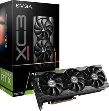 EVGA GeForce RTX 3070 XC3 ULTRA (LHR) näytönohjain