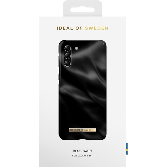 iDeal of Sweden Samsung Galaxy S21 Plus suojakuori (musta satiini)