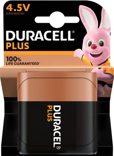 Duracell Plus Power 4,5 V paristo (1 kpl)