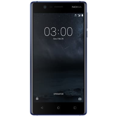 Nokia 3 älypuhelin (sininen)