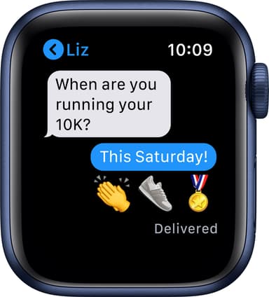 Apple Watch Series 6 40mm GPS (sin. alumiini/sin. urheilura.)