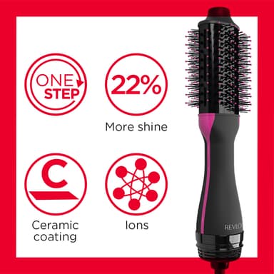 Revlon Pro Collection lämpöharja lyhyille hiuksille RVDR5282UKE (mus.)
