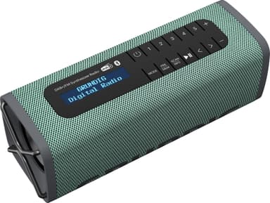 Grundig Band kannettava radio (vihreä)