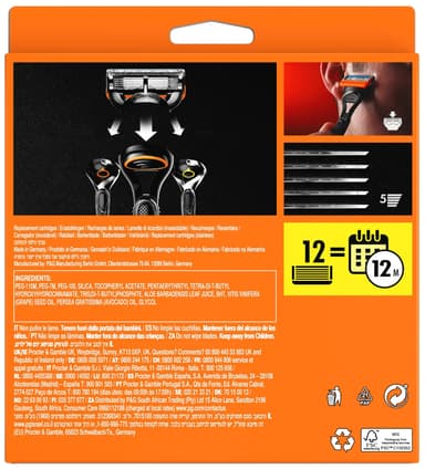 Gillette Fusion5 vaihtoterät 582587