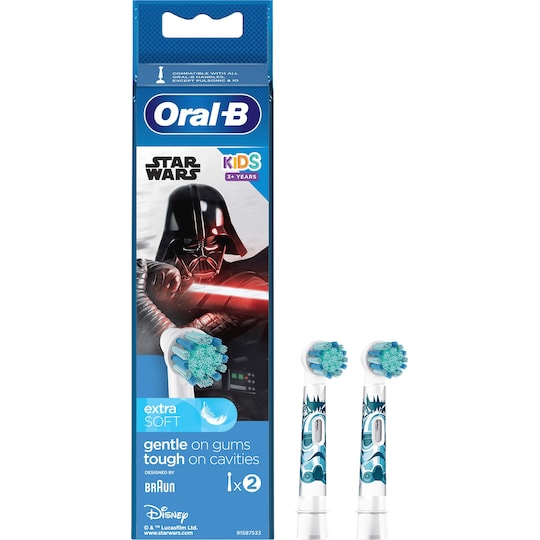 Oral B Kids Star Wars vaihtoharjat 387886