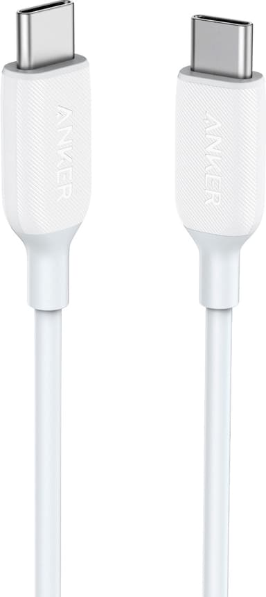 Anker PowerLine III USB-C - USB-C 2.0 kaapeli 0,9 m (valkoinen)