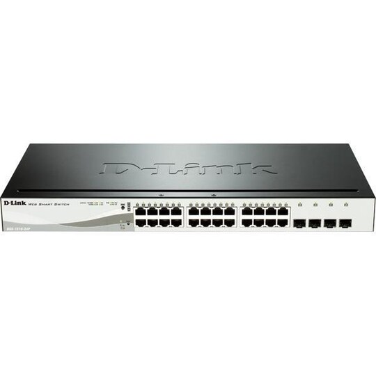 D-Link 24 PoE 10/100/1000 Base-T port with 4 x 1000Base-T /SFP ports