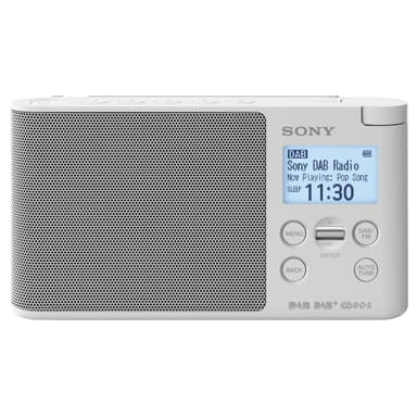 Sony kannettava radio XDR-S41D (valkoinen)