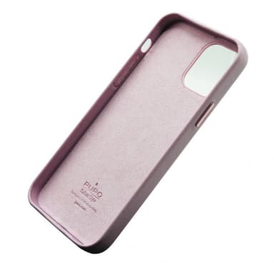 Puro iPhone 12/iPhone 12 Pro Kuori SKY Leather Look Rose