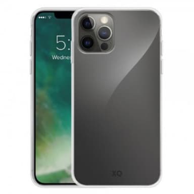 XQISIT iPhone 13 Pro Kuori Flex Case Läpinäkyvä Kirkas