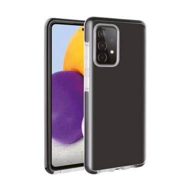 Vivanco Samsung Galaxy A72 Kuori Rock Solid Kirkas Musta