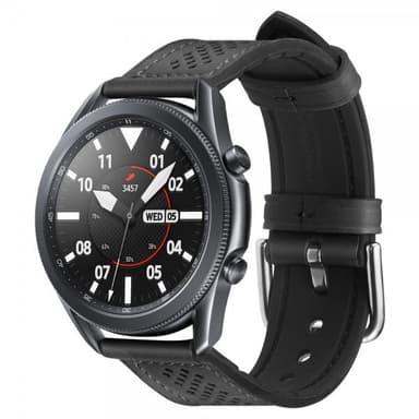 Spigen Samsung Galaxy Watch3 45mm/Galaxy Watch3 46mm Ranneke Retro Fit Musta